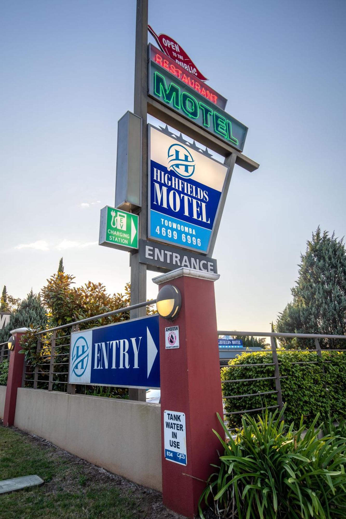 Highfields Motel Toowoomba Esterno foto